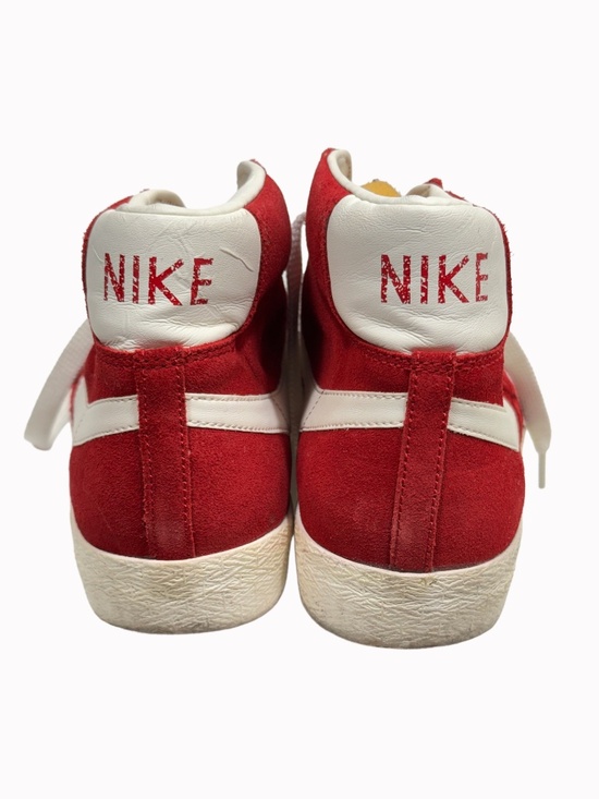 Nike Blazer Mid \'77 Vintage Gym Red Sail Suede Retro Sneakers - Men’s Size 9.5 main image 4